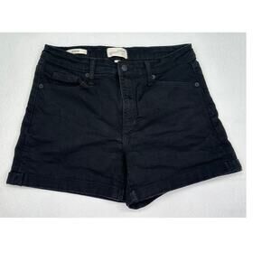 Universal Threads Black Jean Cuff Shorts 8/29R